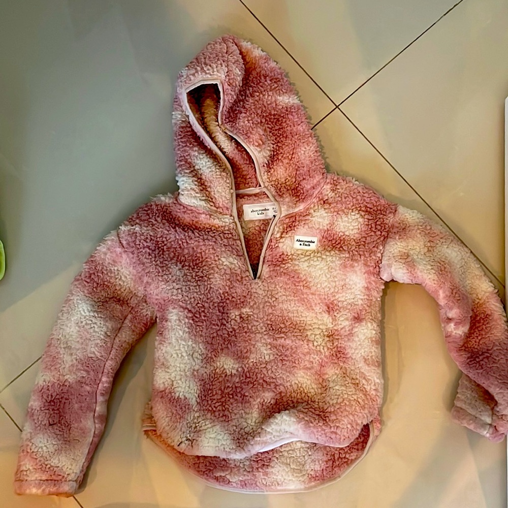 Abercrombie Kids Fleece Girl Sweatshirt Hoodie 11/12
